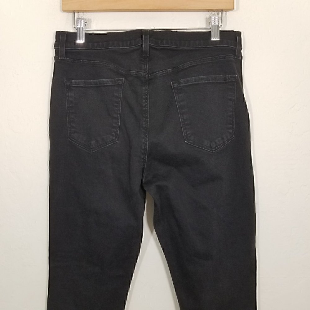 J Brand ALANA Embellished Super Stretch Jeans Black Size 31 - Picture 7 of 10